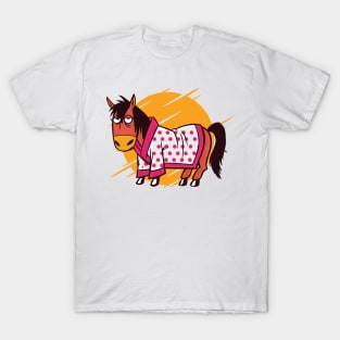 BATHROBE HORSE T-Shirt